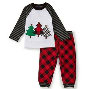 Matt’s Scooter 2PC Christmas Outfit, Tree Shirt w/ Buffalo Plaid Pants, NWT!!